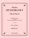 3つの小品（モデスト・ムソルグスキー）（ホルン+ピアノ）【Three Pieces】