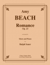 ロマンス・Op.23（エイミー・ビーチ）（ホルン+ピアノ）【Romance, Op. 23】