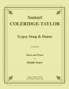 ジプシーの歌と踊り（サミュエル・コールリッジ＝テイラー）（ホルン+ピアノ）【Gypsy Song & Dance】