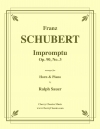 即興曲・Op.90・No.3（フランツ・シューベルト）（ホルン+ピアノ）【Impromptu・Op.90・No.3】