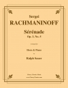 セレナーデ・Op. 3・No.5（セルゲイ・ラフマニノフ）（ホルン+ピアノ）【Sérénade, Op. 3, No. 5】