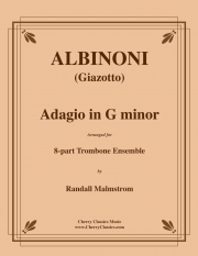 アダージョ・ト短調（トマゾ・アルビノーニ）（トロンボーン八重奏）【Adagio in G minor】