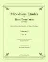 メロディアス・エチュード・Vol.3（マルコ・ボルドーニ）（テューバ）【Melodious Etudes Volume 3 (61-90)】
