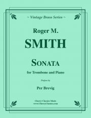 ソナタ（ロジャー・スミス）（トロンボーン+ピアノ）【Sonata】