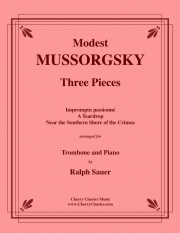 3つの小品（モデスト・ムソルグスキー）（トロンボーン+ピアノ）【Three Pieces】