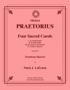 4つの聖なるキャロル  (ミヒャエル・プレトリウス)（トロンボーン四重奏）【Four Sacred Carols】