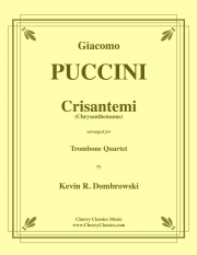 菊（ジャコモ・プッチーニ)（トロンボーン四重奏）【Crisantemi】
