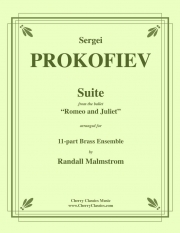 「ロミオとジュリエット」より組曲（セルゲイ・プロコフィエフ）（金管十一重奏）【Suite from Romeo and Juliet】