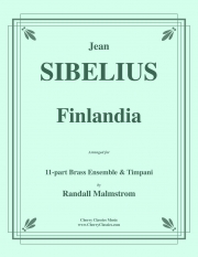 フィンランディア （ジャン・シベリウス）（金管十一重奏+ティンパニ）【Finlandia】