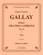 12の大奇想曲（ジャック・フランソワ・ガレ）（テューバ）【Douze Grands Caprices】