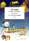 10のノエル集（ユーフォニアム四重奏）【10 Noëls】