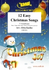 12のやさしいクリスマス・ソング集（トロンボーン五重奏）【12 Easy Christmas Songs】