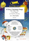 12のやさしいクリスマス・ソング集（オーボエ一～三重奏）【12 Easy Christmas Songs】