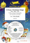 12のやさしいクリスマス・ソング集（弦楽三重奏）【12 Easy Christmas Songs】