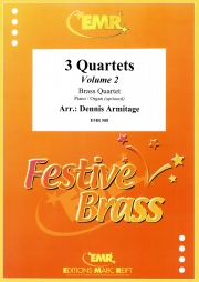 3つの四重奏曲・Vol.2（金管四重奏）【3 Quartets Volume 2】