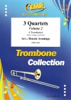 3つの四重奏曲・Vol.2（トロンボーン四重奏）【3 Quartets Volume 2】
