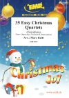 35のやさしいクリスマス四重奏曲集（サックス四重奏）【35 Easy Christmas Quartets】