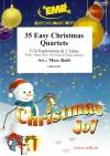 35のやさしいクリスマス四重奏曲集（ユーフォニアム＆テューバ四重奏）【35 Easy Christmas Quartets】