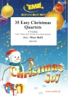 35のやさしいクリスマス四重奏曲集（ヴァイオリン四重奏）【35 Easy Christmas Quartets】