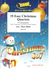 35のやさしいクリスマス四重奏曲集（チェロ四重奏）【35 Easy Christmas Quartets】