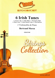 6つのアイルランド民謡（チェロ二重奏+ピアノ）【6 Irish Tunes】