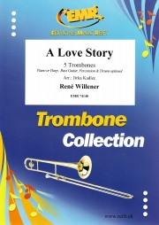 ラブ・ストーリー（ルネ・ウィレナー）（トロンボーン五重奏）【A Love Story】