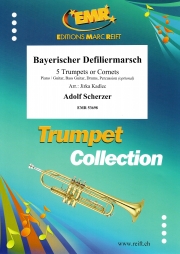 バイエルン分列行進曲（アドルフ・シェルツァー）（トランペット五重奏）【Bayerischer Defiliermarsch】