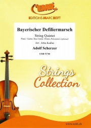 バイエルン分列行進曲（アドルフ・シェルツァー）（弦楽五重奏）【Bayerischer Defiliermarsch】