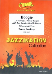 ブギー集（デニス・アーミテージ）（クラリネット二重奏+ピアノ）【Boogie】