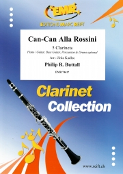 Can-Can Alla Rossini（フィリップ・R・バッタル）（クラリネット五重奏）