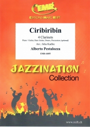 チリビリビン（アルベルト・ペスタロッツァ）（クラリネット四重奏）【Ciribiribin】