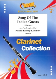 インドの歌「サトコ」より（ニコライ・リムスキー＝コルサコフ）（クラリネット五重奏）【Song of the Indian Guests】