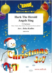 天には栄え（クラリネット五重奏）【Hark The Herald Angels Sing】