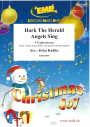 天には栄え（ユーフォニアム四重奏）【Hark The Herald Angels Sing】