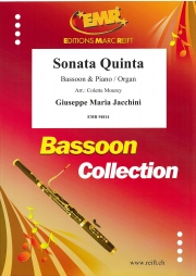 ソナタ・クインタ（ジュゼッペ・ヤッキーニ）（バスーン+ピアノ）【Sonata Quinta】