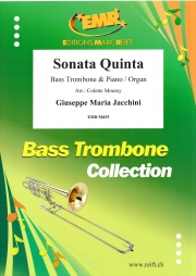 ソナタ・クインタ（ジュゼッペ・ヤッキーニ）（バストロンボーン+ピアノ）【Sonata Quinta】