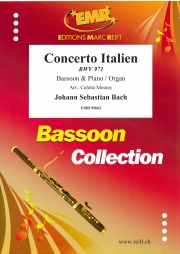 イタリア協奏曲・BWV 971（バッハ）（バスーン+ピアノ）【Concerto Italien BWV 971】