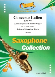 イタリア協奏曲・BWV 971（バッハ）（アルトサックス+ピアノ）【Concerto Italien BWV 971】