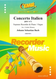 イタリア協奏曲・BWV 971（バッハ）（ソプラノリコーダー+ピアノ）【Concerto Italien BWV 971】