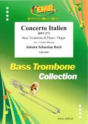 イタリア協奏曲・BWV 971（バッハ）（バストロンボーン+ピアノ）【Concerto Italien BWV 971】