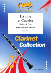 賛歌と奇想曲（ジャン＝フランソワ・ミシェル）（クラリネット+ピアノ）【Hymne et Caprice】