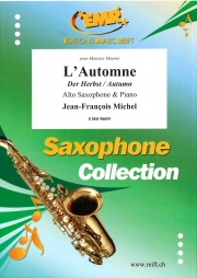 秋（ジャン＝フランソワ・ミシェル）（アルトサックス+ピアノ）【L'Automne】