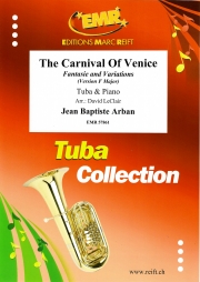 ヴェニスの謝肉祭（ジャン・バティスト・アーバン）（F Major）（テューバ+ピアノ）【The Carnival Of Venice】