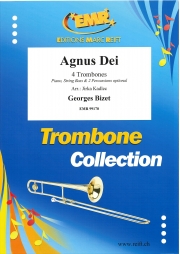アニュス・デイ（ジョルジュ・ビゼー）（トロンボーン四重奏）【Agnus Dei】
