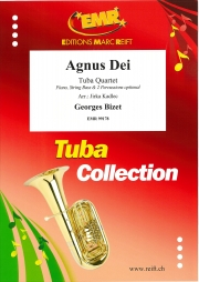 アニュス・デイ（ジョルジュ・ビゼー）（テューバ四重奏）【Agnus Dei】