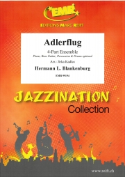飛びゆく荒鷲・Op.67 (ハーマン・L.ブランケンブルク)（フレックス四重奏）【Adlerflug Concert March Op. 67】