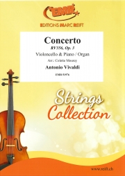 協奏曲・RV.356・Op.3  (アントニオ・ヴィヴァルディ)（チェロ+ピアノ）【Concerto RV356, Op. 3】