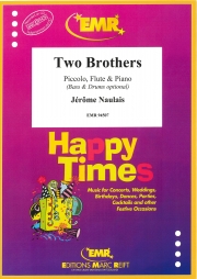 トゥー・ブラザーズ  (ジェローム・ノーレ)（フルート二重奏+ピアノ）【Two Brothers】