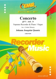 協奏曲・QV5: Anh. 14  (ヨハン・ヨアヒム・クヴァンツ)（ソプラノリコーダー+ピアノ）【Concerto QV5: Anh. 14】