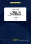 3つの小品  (ジョゼフ・トゥリン)（トランペット）【3 Pièces for Trumpet Solo】